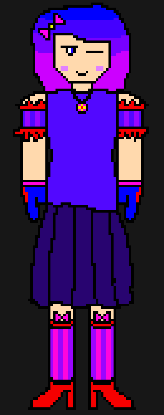 [d616b8] And this is her without jacket .... I'll fix the arms now