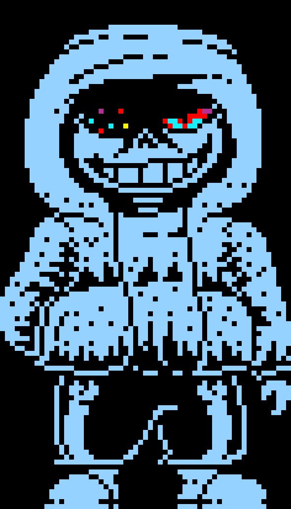 [54a90b] Outerdust sans (from hero time trio)
