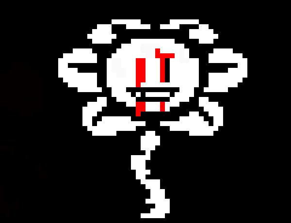 [8206a1] Boy! What a shame.. You have to KILL your friend here to kill me. And if you water him, I'LL JUST COME BACK. - Chara