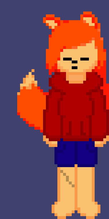 [d8d976] ((Yes you can join Adam lol)) *Asleep on Baron* -Foxlya