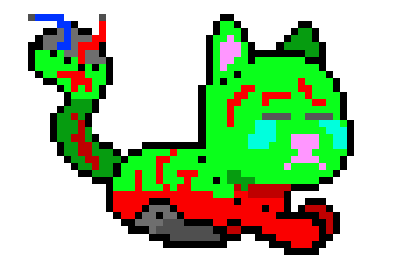 [3a33bd] (Keeps glitching and starts having the dream again)No leave them alone!!-Speck