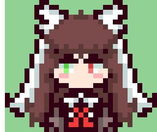 [95be89] -Taking a moment to realize what just happen... She takes the chance to run off to where a golden heart statue is, within the woods-