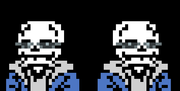 [57dac4] Me and John looking at Two Bit as he makes a grammar mistake: