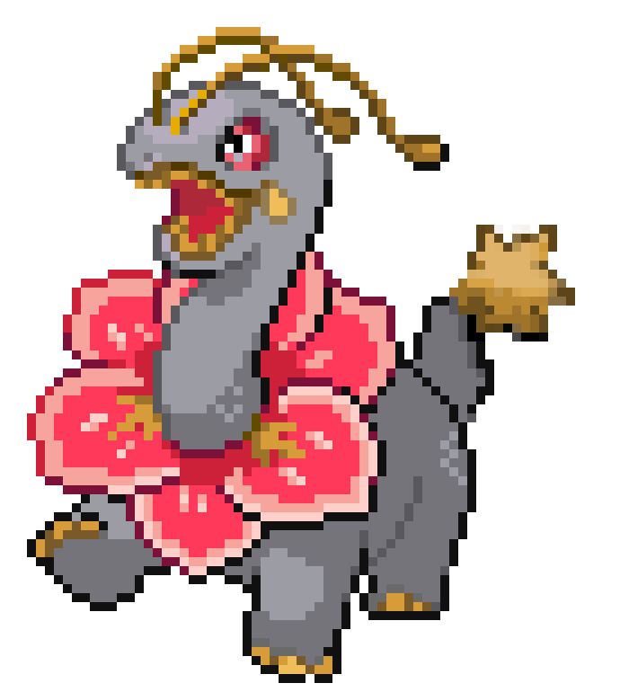 [09955c] banette/meganium