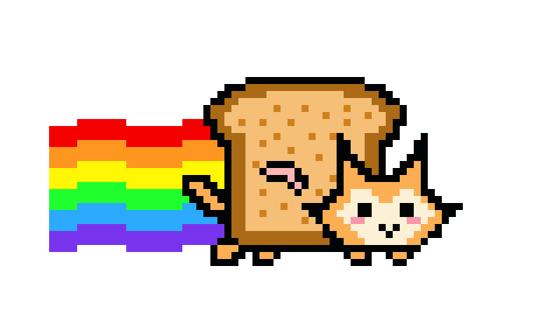[0a671e] Nyan Toast