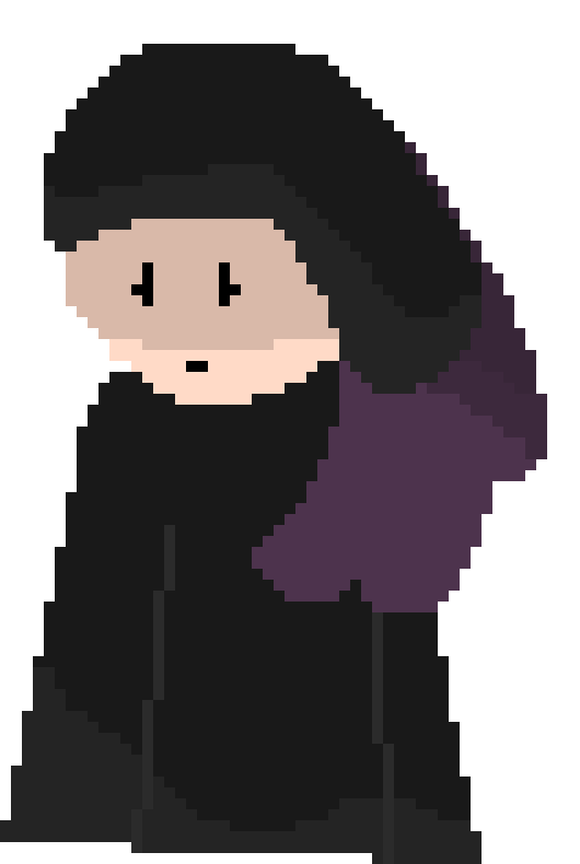 [a2471d] *she sees the path and jumps, startled*