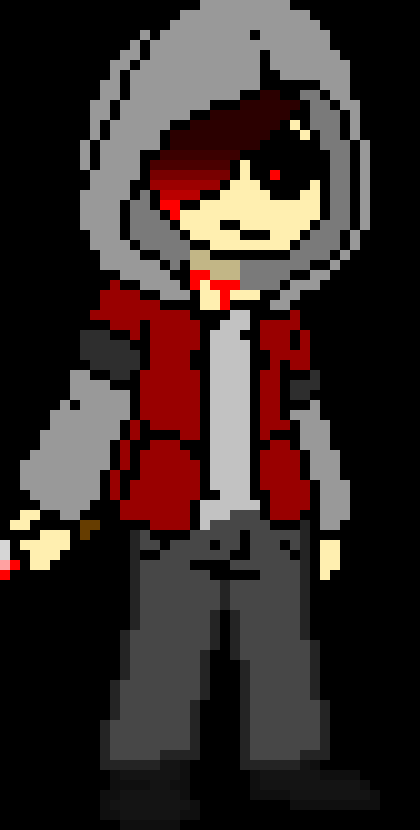 [39b34f] -glitches and falls to the ground- w-whats happening?! what did you do to me?!