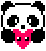 [ca8203] cute panda