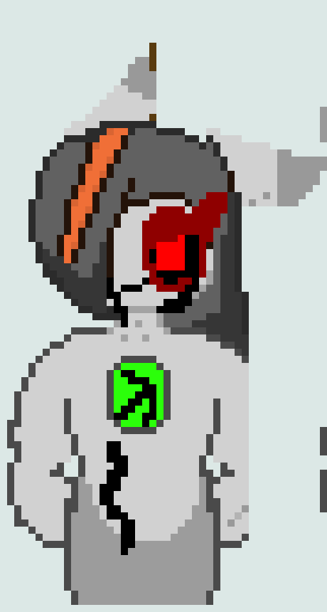 [d8d976] *charges* *Heals itself* Hey! Leave some for me! -Glitch