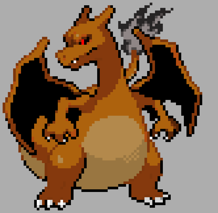 [7398c2] Hp 158/126. Uses FlameThrower! :Red