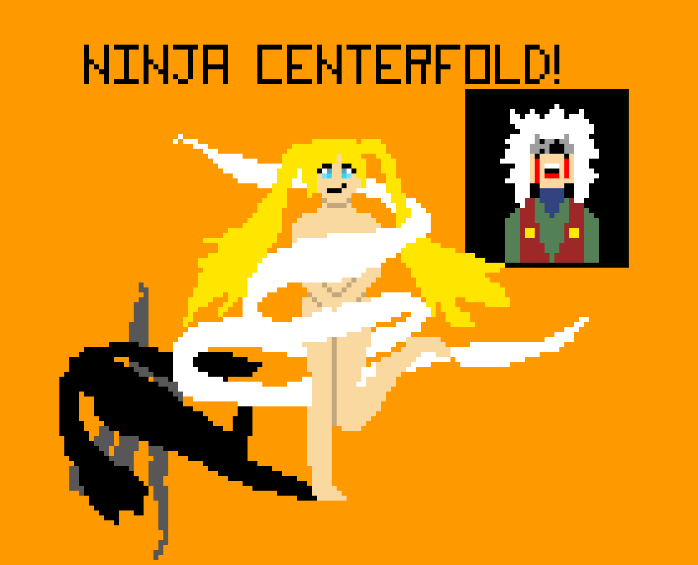 [9664c4] Naruto Ninja Centerfold