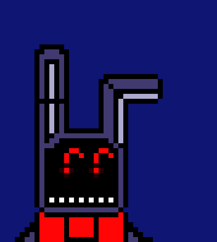 [1550bf] H E L L O   B O N N I E  B L U E - withered bonnie
