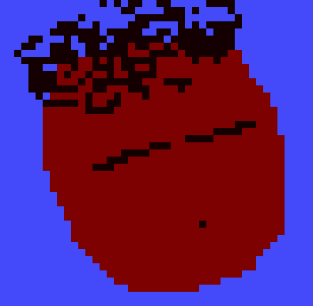 [2fcb16] *his helmet fell off and his face was revealed(sorry if the skin isnt right i was going for curly hair and brown skin*