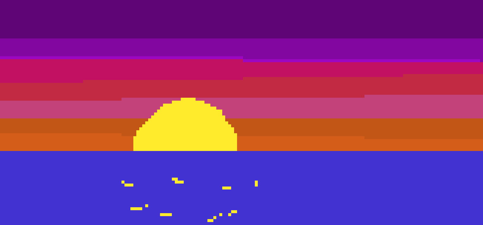 [5f5223] sunset