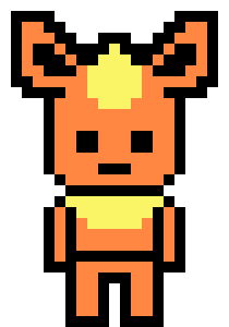 [a0efea] danganronpa Flareon pixel