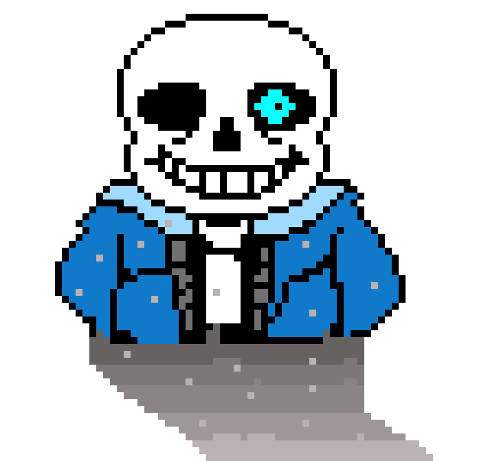[2b48cc] Sans  spirit  (humantale) blue eye