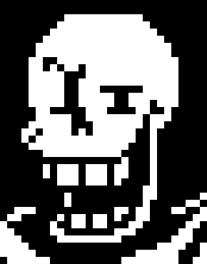 [df4002] DON'T BE CONFUSED! OH, I FORGOT TO INTRODUCE MYSELF!! I'M THE COOLEST SKELETON EVER BORN, PAPYRUS!!!!