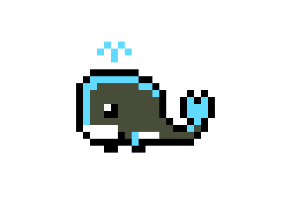 [e3be5b] Pixel Whale