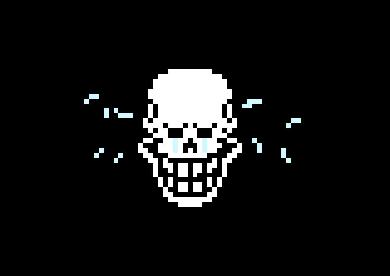 [b7d2ef] Sans: cant you see im crying