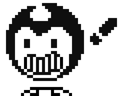 [2d77fb] *normal Bendy hid behind a tree scared for his life*