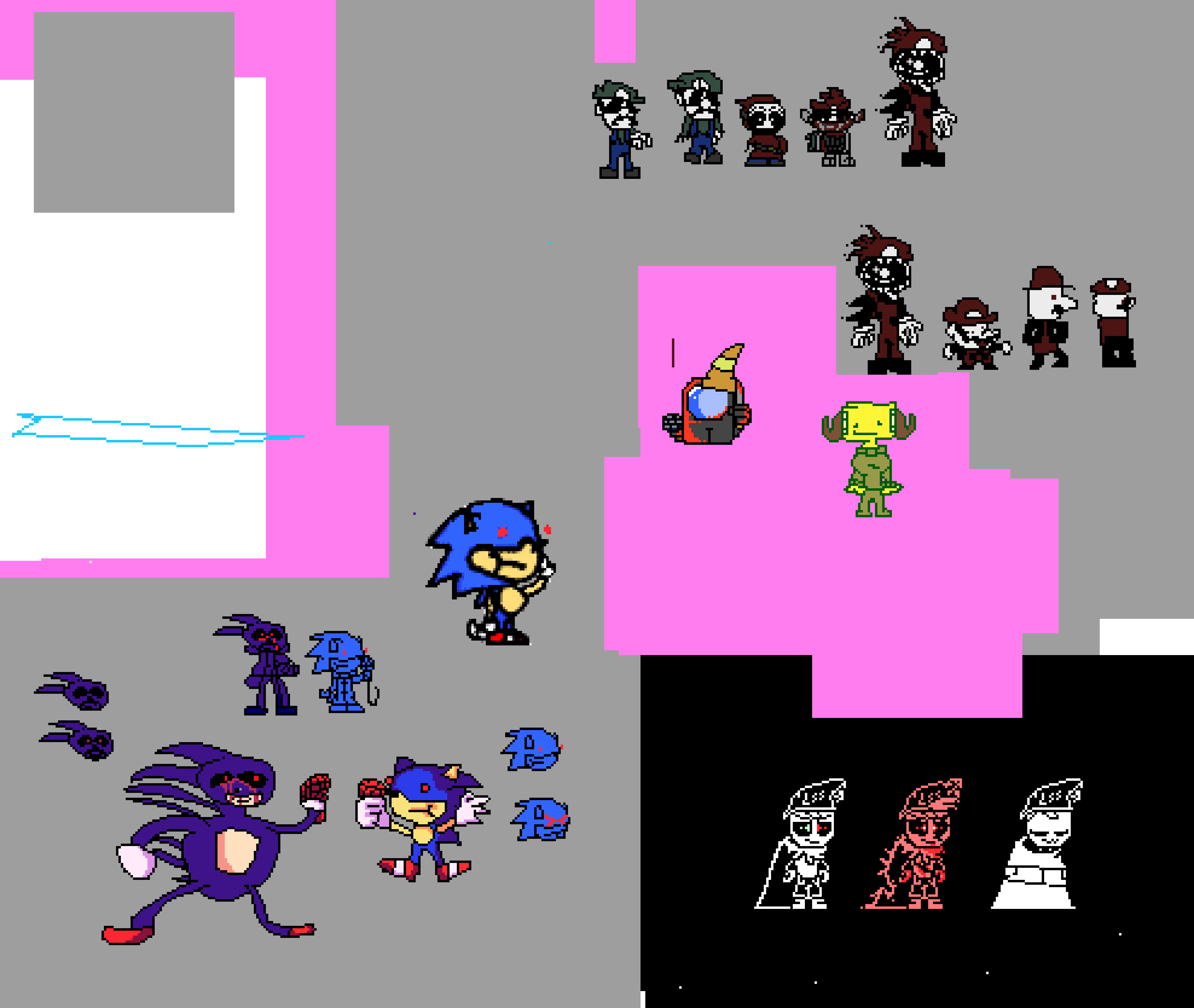[e33228] Damn, this spritesheet hella messy. [lssunky]