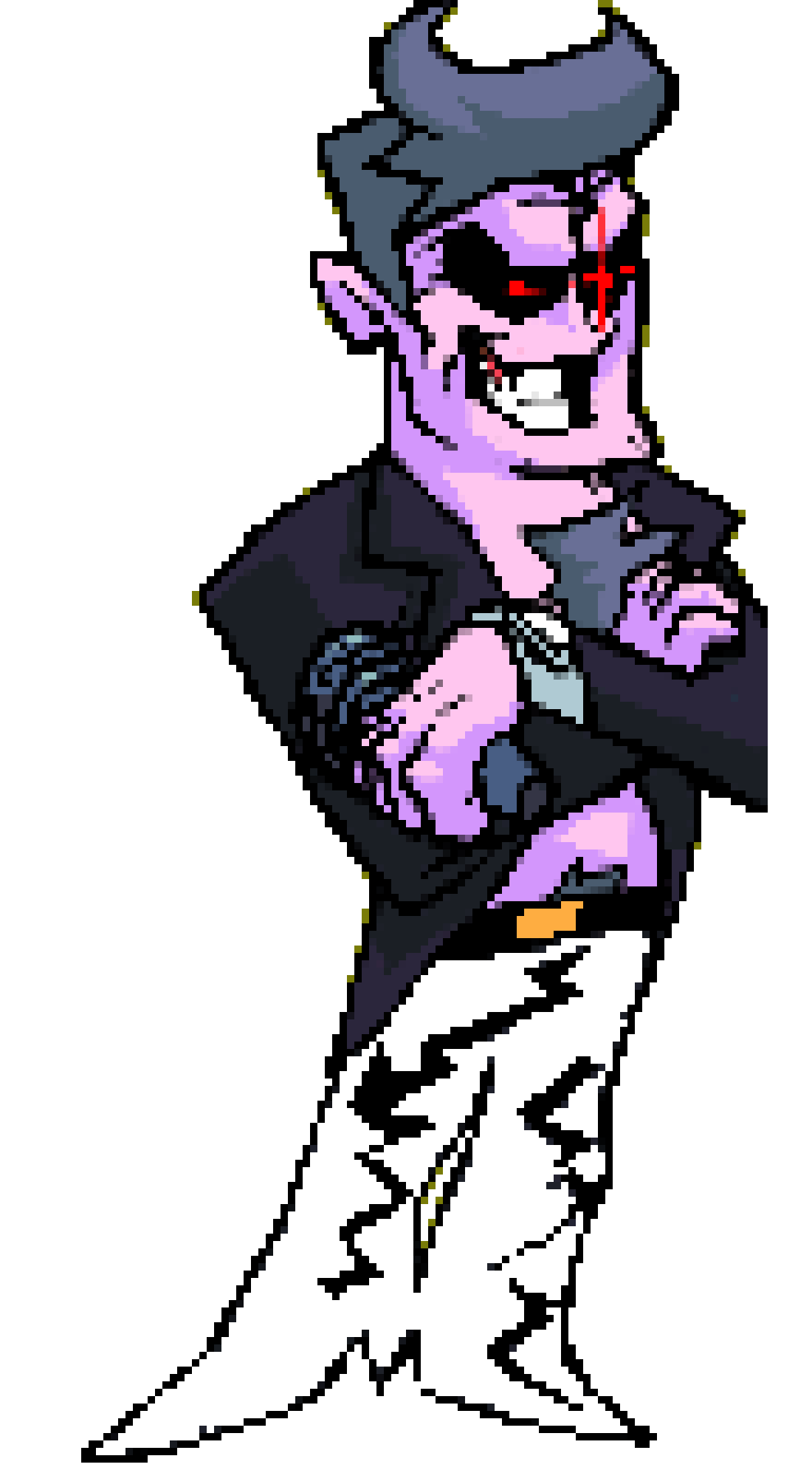 [4fbda4] daddy dearest undertale battle sprite recolor save- Evan 