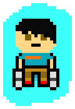 [da5216] danganronpa pixel sprite base