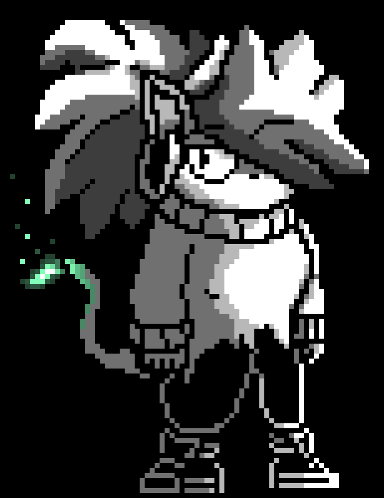 [507666] *She blasts the shit out of Error... sending him flying...* Hm... what a bore...