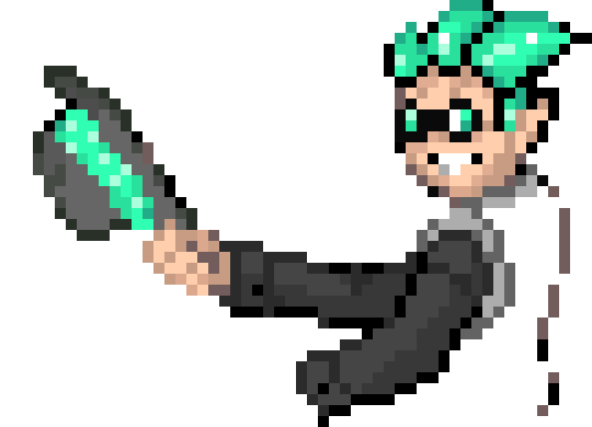 [8aa4ac] Thanks! The Hardest Part About this sprite is going to be the Brush (because those small details)! | Fish :O