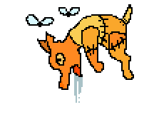 [9664c4] Zombie Spirit Pup Orange