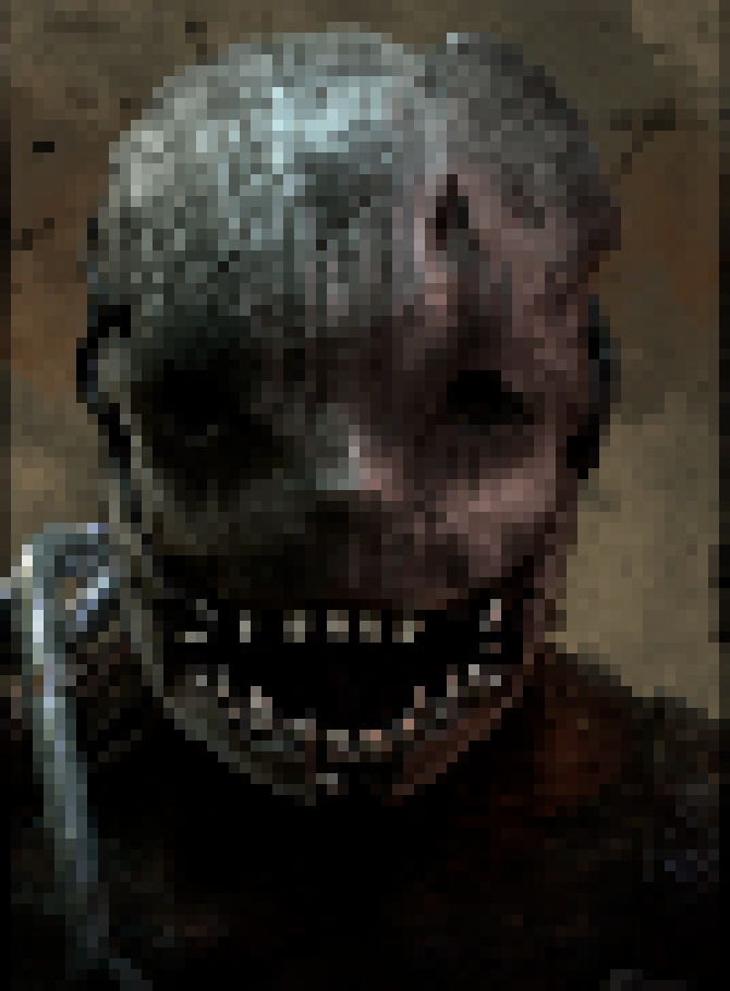 [55123c] *as you run to the table, ou here a loud clanging noises and you feel a sharp and devistating pain in your ankle* -The Trapper