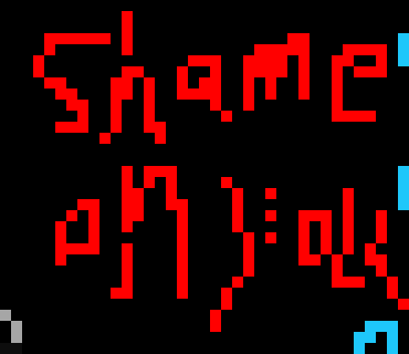 [f8c819] EARTH TO SPRITE THIEF: SHAME ON YOU SHAME ON YOU SHAME ON YOU