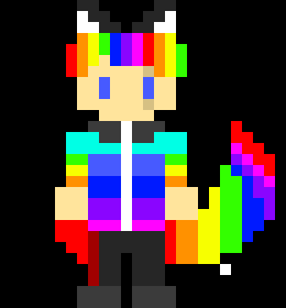 [542ed7] i wonder if  i could...hmm lets try..*he'd open up minecraft on his phone and opens it. he then opens up a portal to minecraft and yeet himself in it* huh...lets take a look around..i geuss? *he'd look around and incidentilly look the enderman((or women)) in the eyes* oh shit-rbf