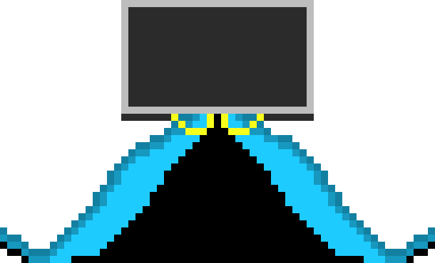 [9664c4] TV floating