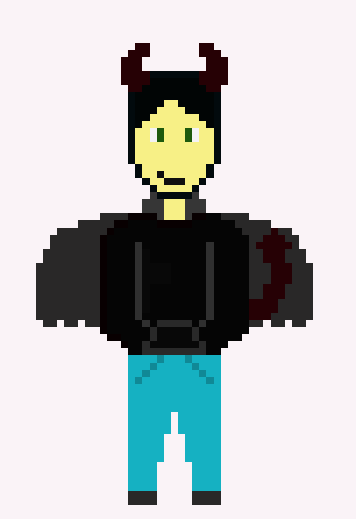 [9664c4] Pixel Demon Boy