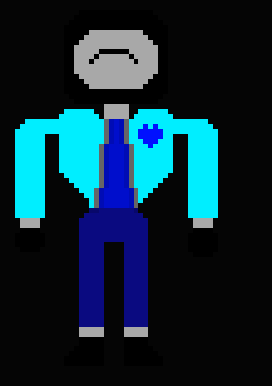 [2fcb16] *Unlocks the door and pushes bobert out* there.