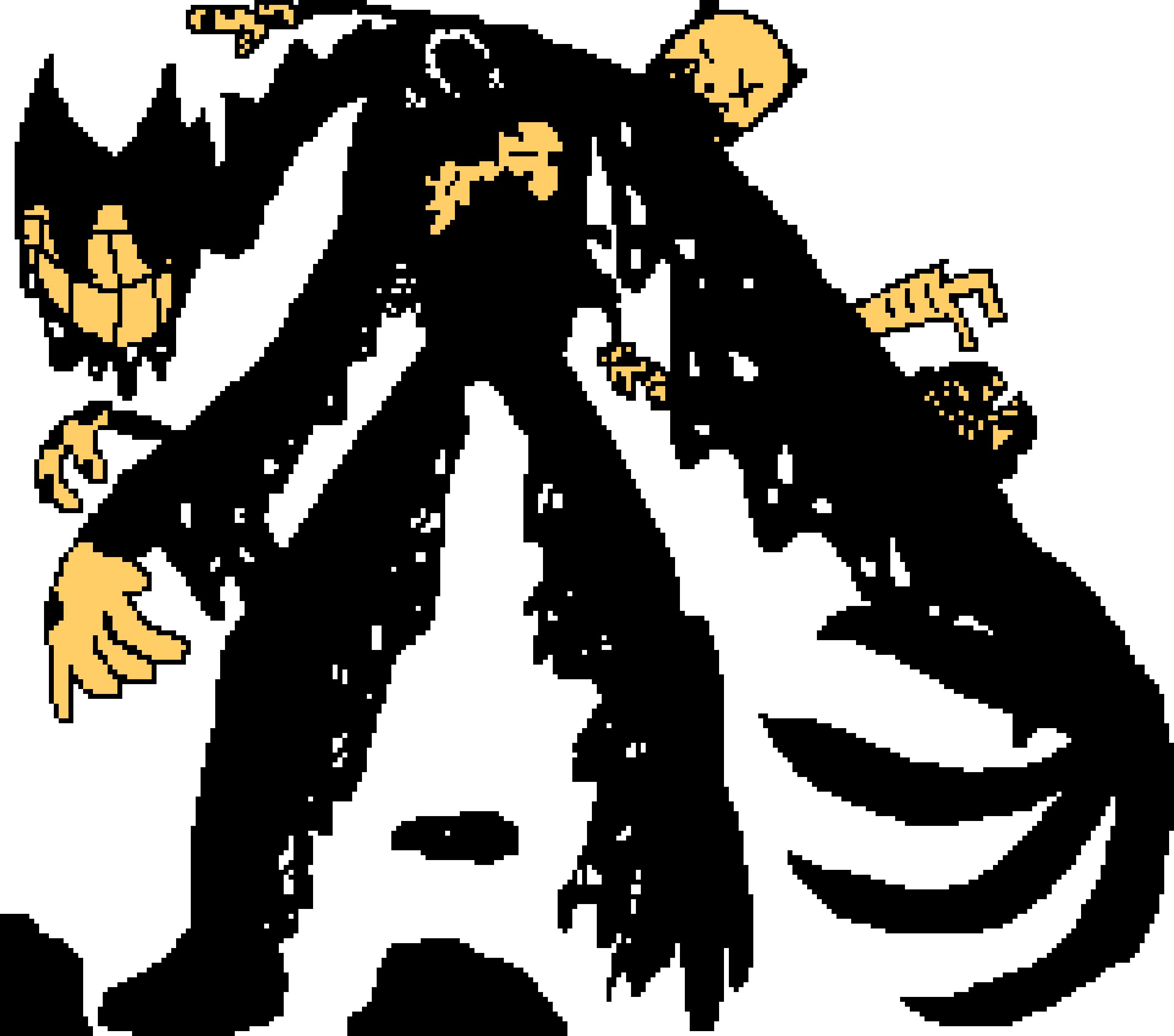 [3fcaee]  ( bendy wanders around the ruins of the studio ) -Tom