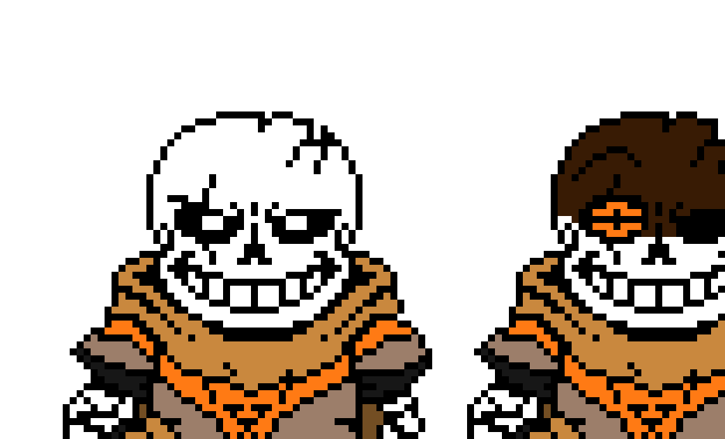 [9664c4]  can someone make a MADswap papyrus and sans V2?