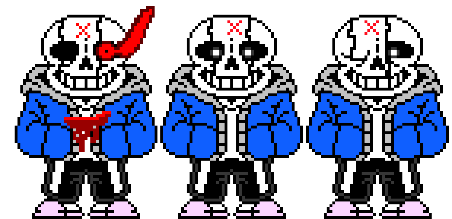 [e4f013] EvilTale Sans Sprite