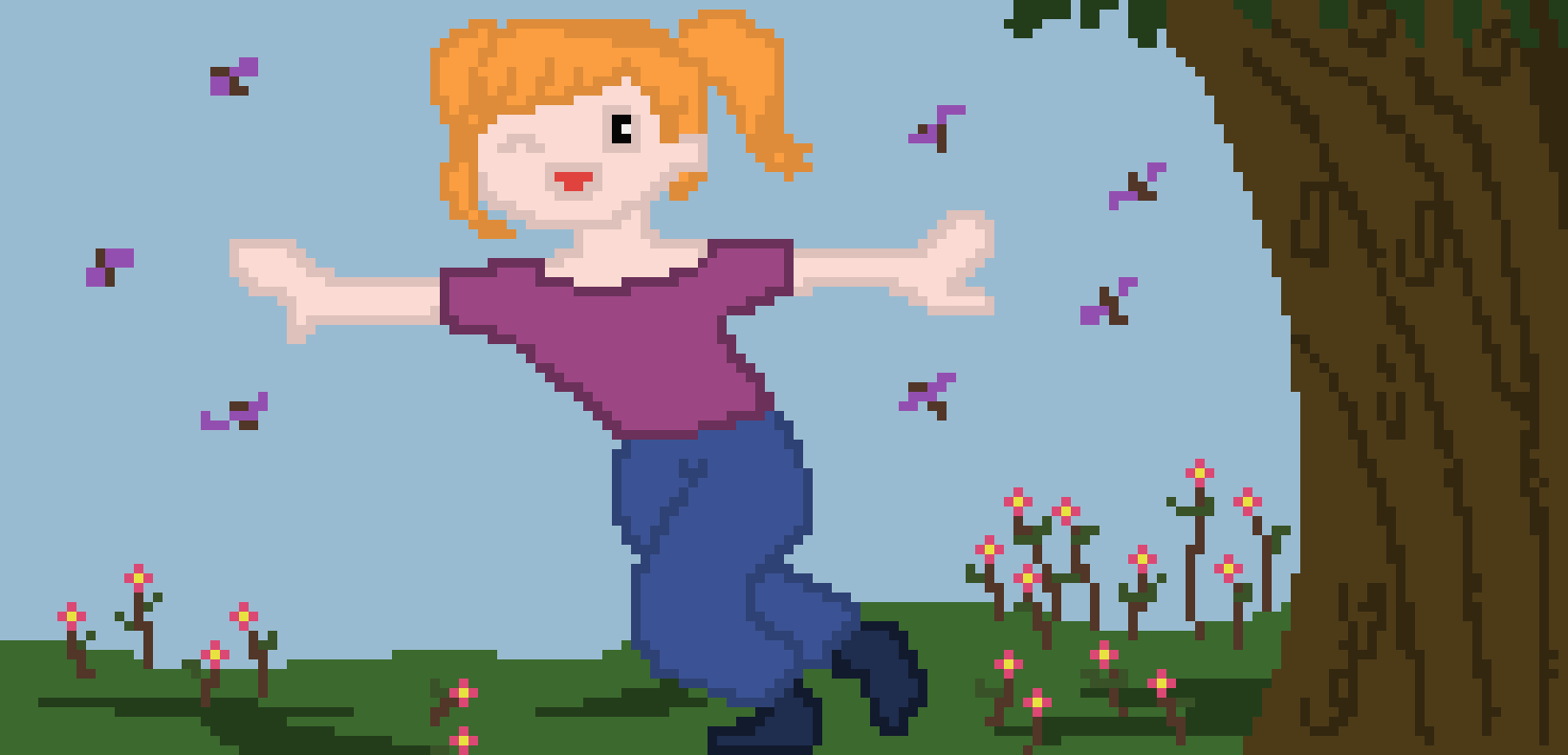 [9664c4] menina feliz