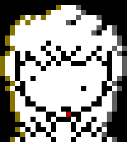 [d9d945] -behind John, making ghost noises-