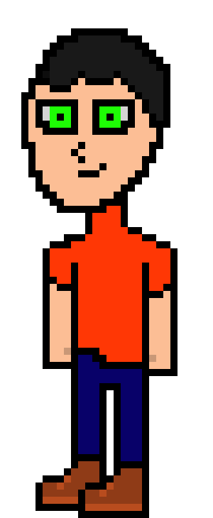 [d436d4] yea i was listening to a lot of punk when i made this and it was originally going to be a demon or something but then i had second thoughts (ES) 