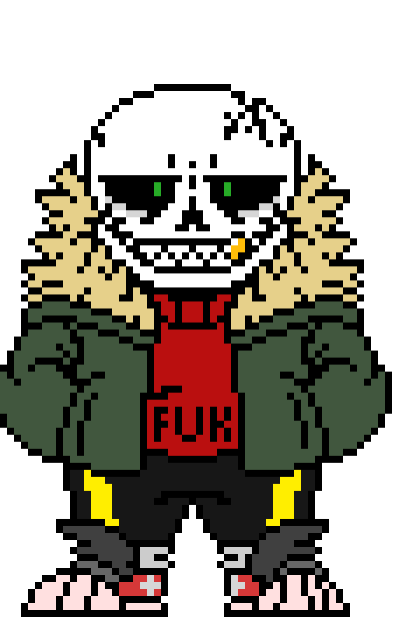 [6b707b] ..Oh. yup. sure is fell sans. yup yup..sure.