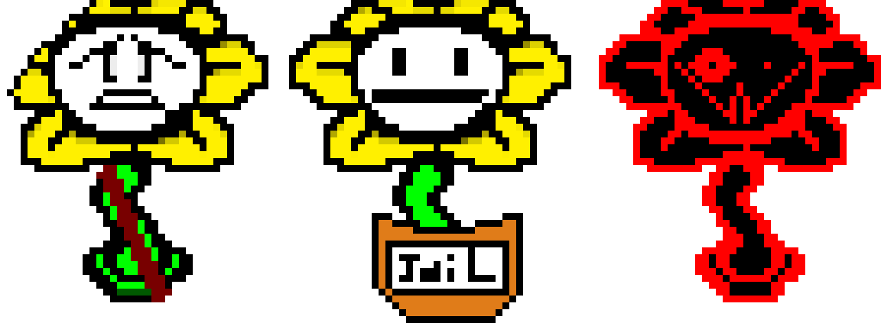[7237da] Flowey faces