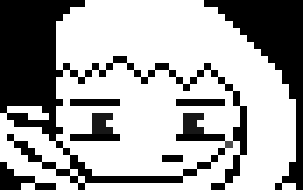 [7a0a81] ... *she just leans on a wall and looks at the new scarf she got.*