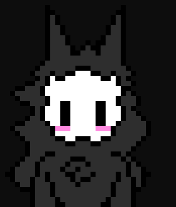 [c91422] *gulps nervously* ... u-umm.. a-a person I saw who- s-said they from da void... 