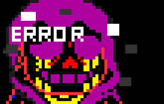 [450a4c] dustale error sans: hmmm uh error is the glitching of my gaster blasters normal?