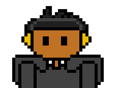 [0b51d0] "Alright then." -He leaned against the right speaker-