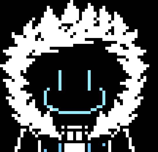 [7c78a2] *freezes Terror's legs and summons blasters, then fires and throws bones*