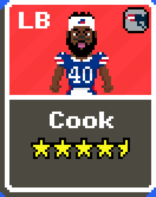 [b4b761] Caleb Cook Bills Card